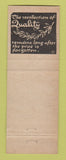 Matchbook Cover - Ralph LaLone Dry Wall Remodeling
