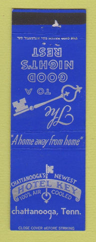 Matchbook Cover - Hotel Key Chattanooga TN