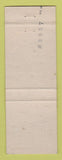 Matchbook Cover - Manuel's Place Peoria AZ