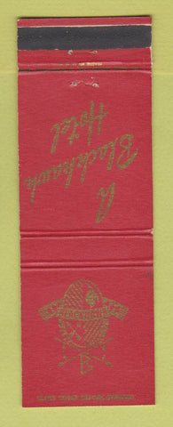 Matchbook Cover - Blackhawk Hotel Davenport IA