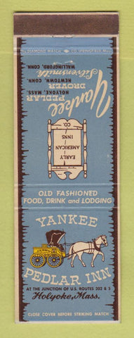 Matchbook Cover - Yankee Pedlar Inn Holyoke MA