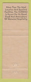Matchbook Cover - Hotel Soreno St Petersburg FL
