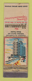 Matchbook Cover - Marseilles Hotel Miami Beach FL WEAR POOR BACK