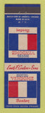 Matchbook Cover - Hotel Vendome Boston MA