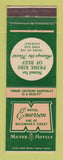 Matchbook Cover - Hotel Emerson Baltimore MD Meyer Hotels