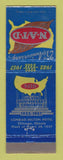 Matchbook Cover - NATD Tobacco Convention Conrad Hilton Hotel Chicago IL 1957