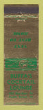 Matchbook Cover - Buffa's Cocktail Lounge South Beloit IL