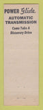 Matchbook Cover - Pfau Chevrolet Sharon PA