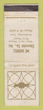 Matchbook Cover - McDowell Chevrolet Breckenridge TX WORN