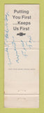 Matchbook Cover - McDowell Chevrolet Breckenridge TX WORN