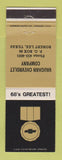 Matchbook Cover - 1968 Chevrolet Vaughan Robert Lee TX