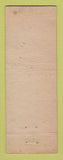 Matchbook Cover - Manatee Motors Dodge Plymouth Bradenton FL WEAR