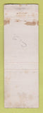 Matchbook Cover - 1952 Cadillac Genda Motors Frankfort MI? STAINED WORN
