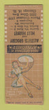 Matchbook Cover - Austin's Grocery Chicago IL pinup BOBTAIL