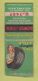 Matchbook Cover - Bowen and Fink Kelly Tires Holyoke MA WEAR #2 BOBTAIL