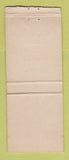 Matchbook Cover - Oldsmobile Clark Motors Easthampton MA WEAR BOBTAIL