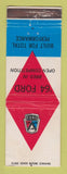Matchbook Cover - 1964 Ford