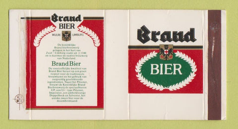 Matchbox - Brand Bier Beer