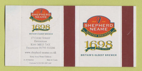 Matchbox - Shepherd Neame Beer UK England Faversham
