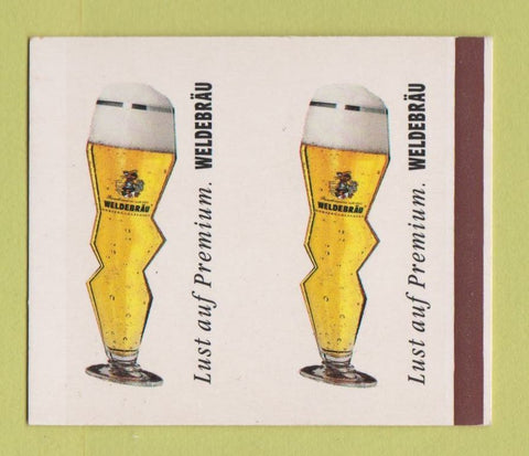 Matchbox - Weldebrau Beer