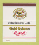 Matchbox - Gold Ochsen Beer