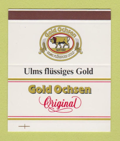 Matchbox - Gold Ochsen Beer