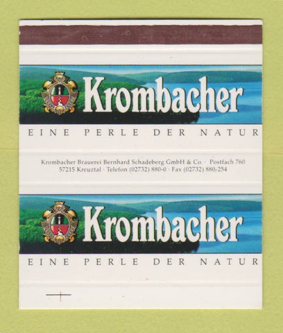 Matchbox - Krombacher Beer