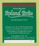 Matchbox - Roland Brau Beer