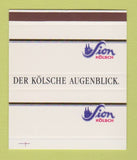 Matchbox - Der Kolsche Augenblock Lion Kolsch Beer
