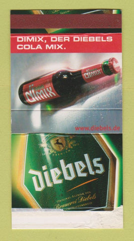 Matchbook Cover - Dimix Der Diebels Cola Mix Beer