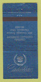 Matchbook Cover - Central Cadillac Cleveland OH WEAR BLUE 30 Strike