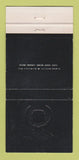 Matchbook Cover - Central Cadillac Cleveland OH GOLD 30 Strike