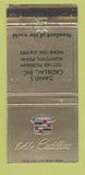 Matchbook Cover - 1969 Cadillac Daniels Allentown PA WEAR 30 Strike