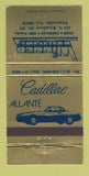 Matchbook Cover - Winner Cadillac Alante Pennsville NJ 30 Strike