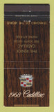 Matchbook Cover - 1968 Cadillac Phil Renick Cleveland OH 30 Strike