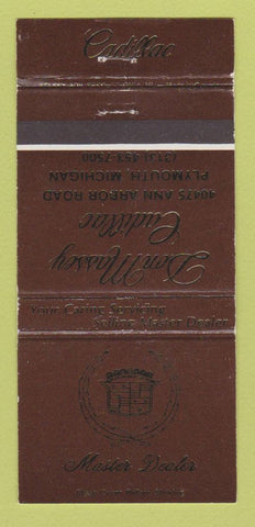 Matchbook Cover - Don Massey Cadillac Plymouth MI 30 Strike