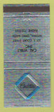 Matchbook Cover - Cal Wible Cadillac Medina OH 30 Strike