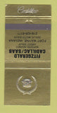 Matchbook Cover - Fitzgerald Cadillac Saab Fort Wayne IN 30 Strike