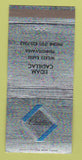 Matchbook Cover - Eidam Cadillac Wilkes Barre PA 30 Strike