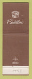 Matchbook Cover - Cadillac H & H Chevrolet Shippensburg PA