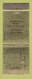 Matchbook Cover - Cadillac McAllister Whittier CA