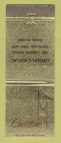 Matchbook Cover - Cadillac Central Cleveland OH