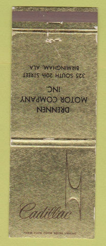 Matchbook Cover - Cadillac Drennen Birmingham AL WEAR