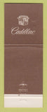 Matchbook Cover - Cadillac Condrin Oldsmobile Altoona PA