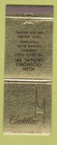 Matchbook Cover - Cadillac Allen Oldsmobile Laguna Beach CA