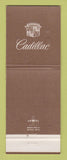 Matchbook Cover - Cadillac Allen Oldsmobile Laguna Beach CA