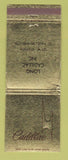 Matchbook Cover - Cadillac Long St Paul MN WEAR