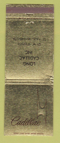 Matchbook Cover - Cadillac Long St Paul MN WEAR