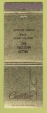Matchbook Cover - Cadillac Frost Motors Newton MA