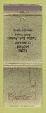 Matchbook Cover - Cadillac Krebs Buick Pontiac GMC Vernon TX